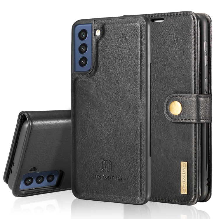 DG.MING DG.MING Samsung Galaxy S21 FE 2in1 Magnet Fodral / Skal Svart