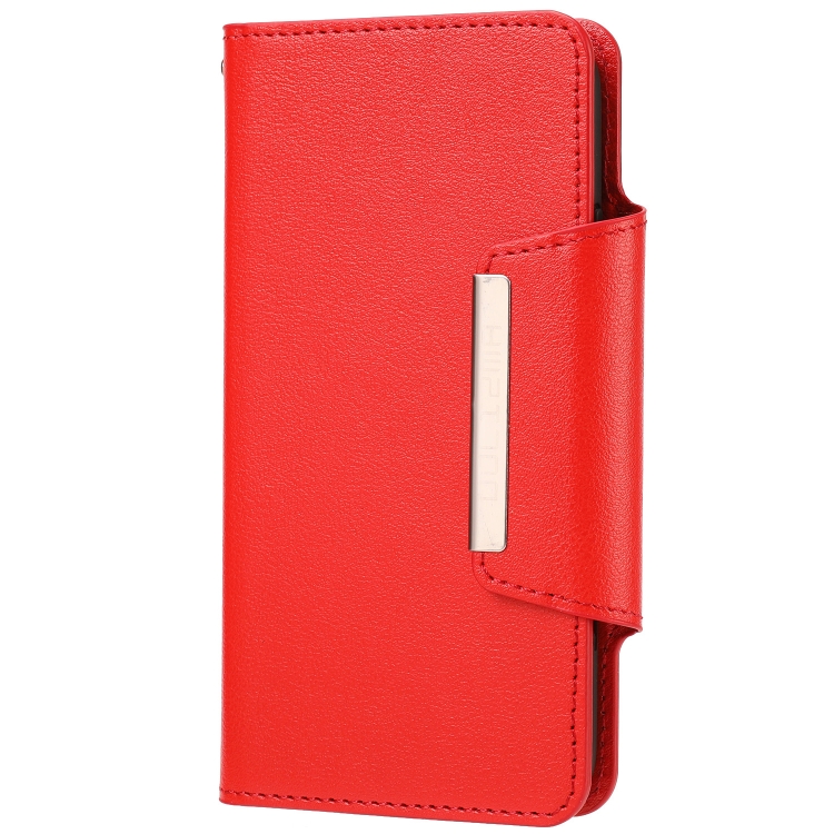  iPhone 7/8/SE 2in1 Magnet Fodral / Skal Röd