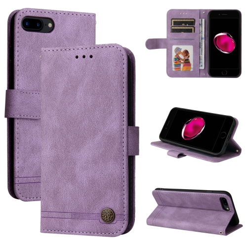  iPhone 7/8/SE Fodral Skin Touch Lila