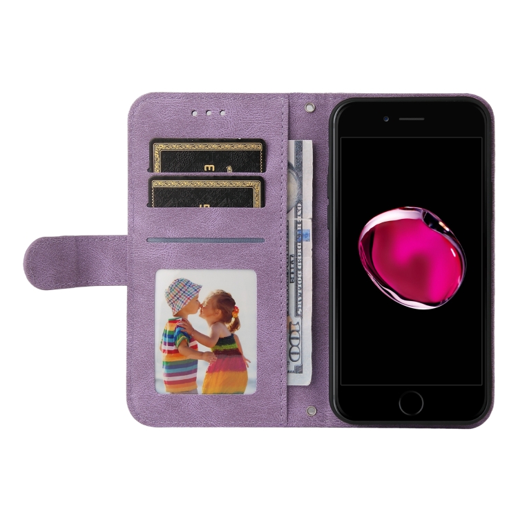  iPhone 7/8/SE Fodral Skin Touch Lila