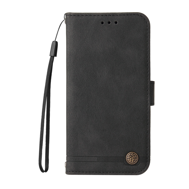  iPhone 7/8/SE Fodral Skin Touch Svart