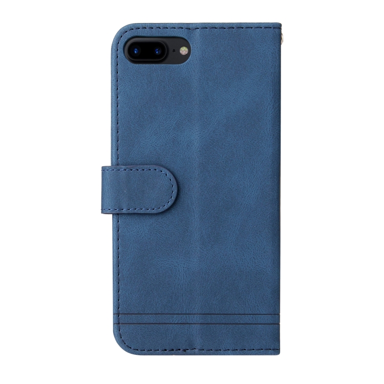  iPhone 7/8/SE Fodral Skin Touch Blå