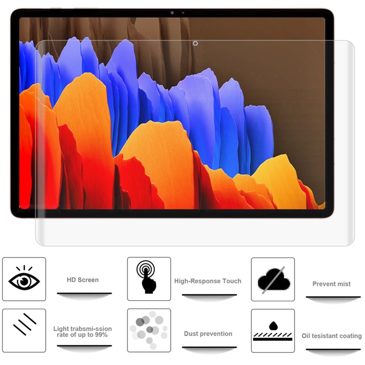  Samsung Galaxy Tab S8 Ultra Skärmskydd PET Transparent
