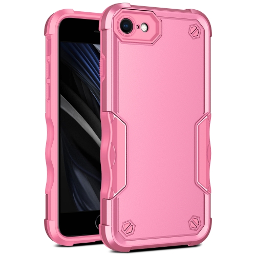  iPhone 7/8/SE Skal Non-Slip Armor Hybrid Rosa