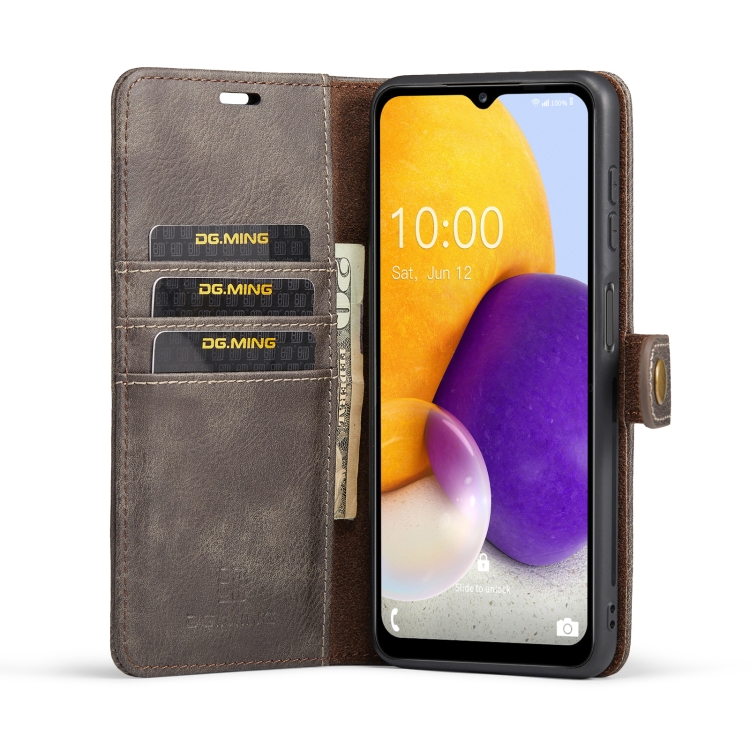 DG.MING DG.MING Samsung Galaxy A13 4G 2in1 Magnet Fodral / Skal Grå