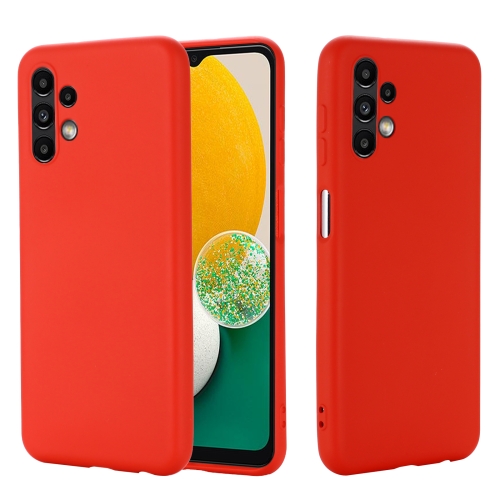  Samsung Galaxy A13 4G Skal Silikon Liquid Röd