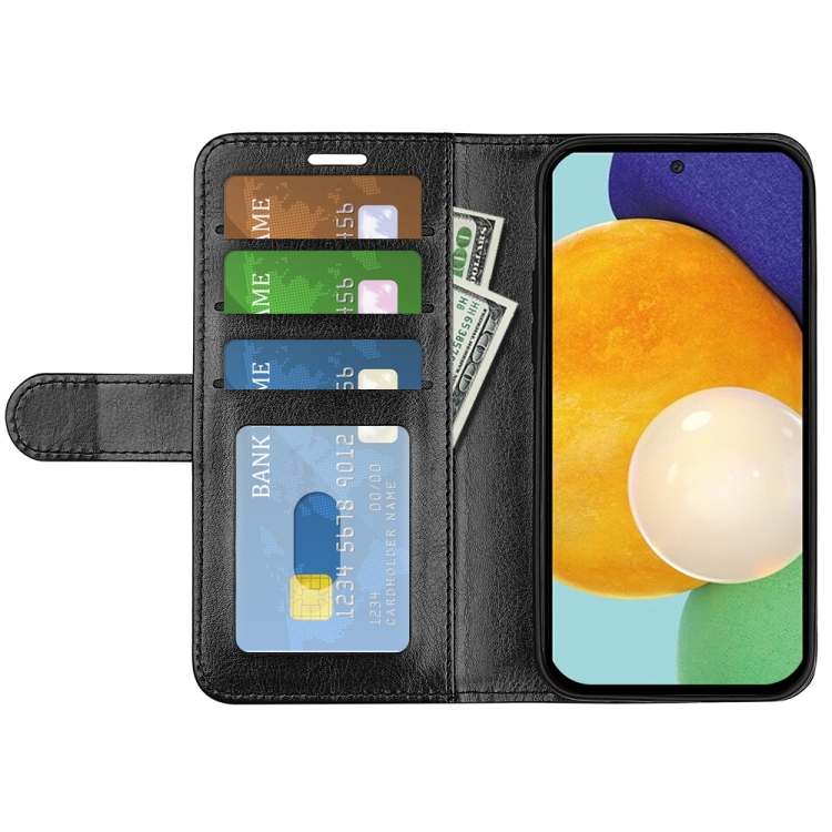  Samsung Galaxy A13 4G Fodral Klassisk Struktur Svart