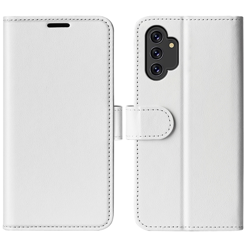  Samsung Galaxy A13 4G Fodral Klassisk Struktur Vit