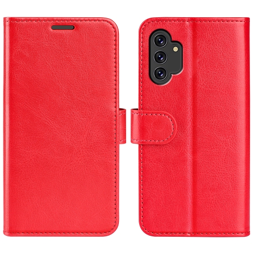  Samsung Galaxy A13 4G Fodral Klassisk Struktur Röd