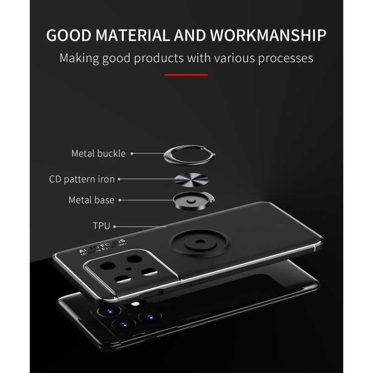  OnePlus 10 Pro 5G Skal Ring Svart
