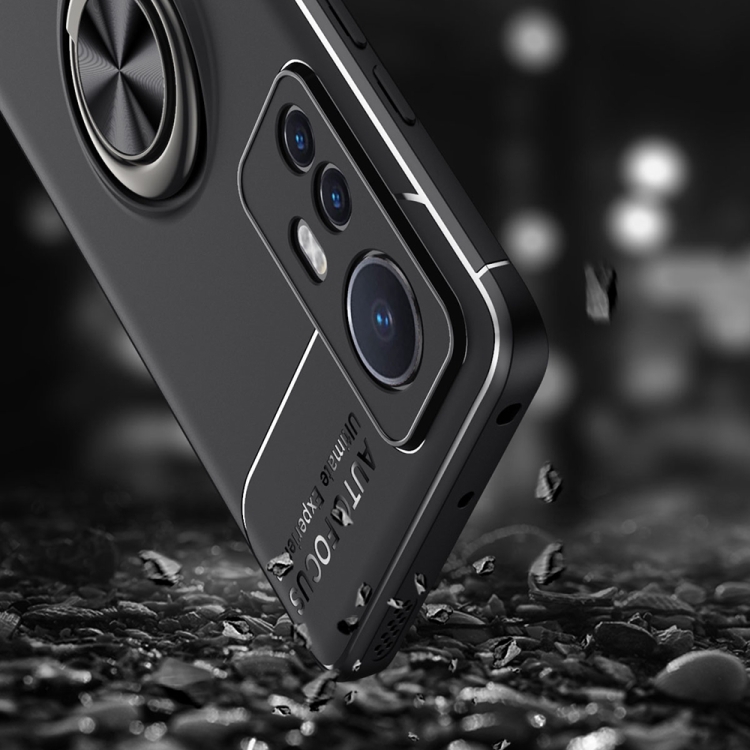  Xiaomi 12 Skal Ring Svart/Röd