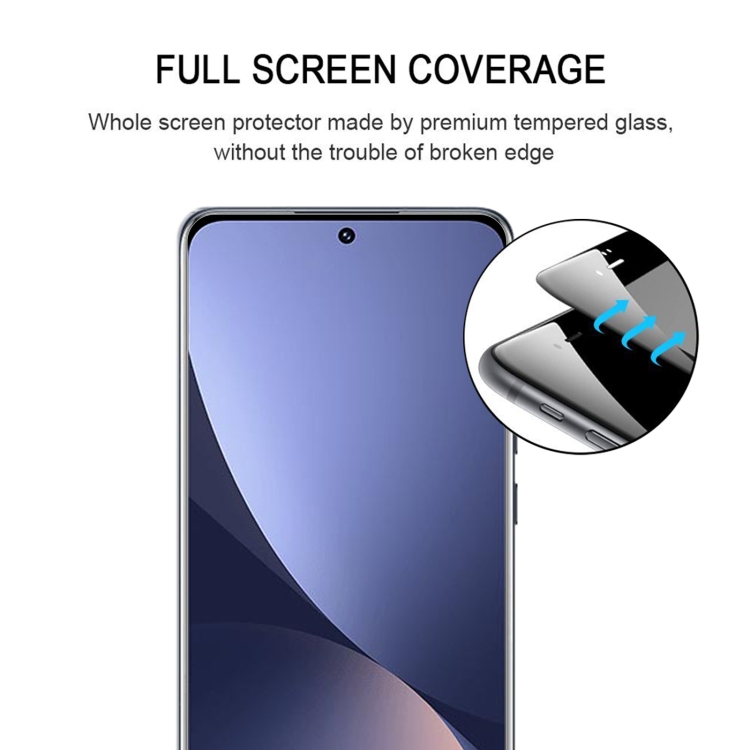  Xiaomi 12 Skärmskydd 3D Heltäckande Härdat Glas