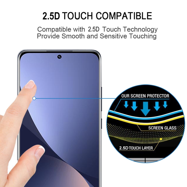  Xiaomi 12 Skärmskydd Heltäckande Härdat Glas