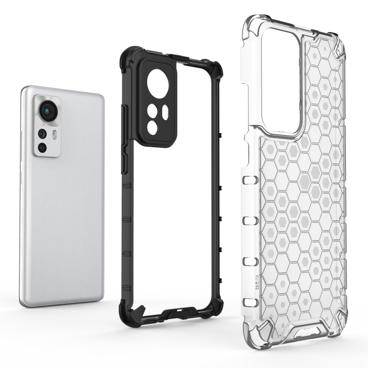 Xiaomi 12 Skal Shockproof Honeycomb Svart