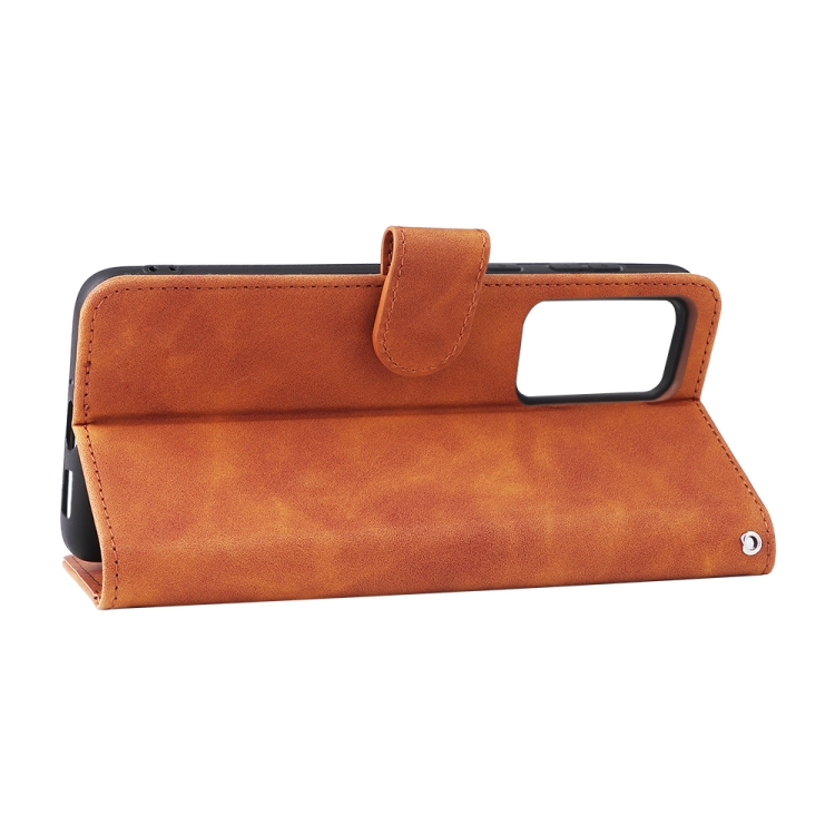  Xiaomi 12 Fodral Skin Touch Läder Brun