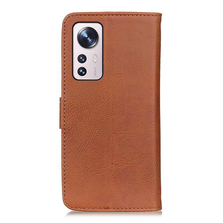 KHAZNEH KHAZNEH Xiaomi 12 Fodral Läder Brun