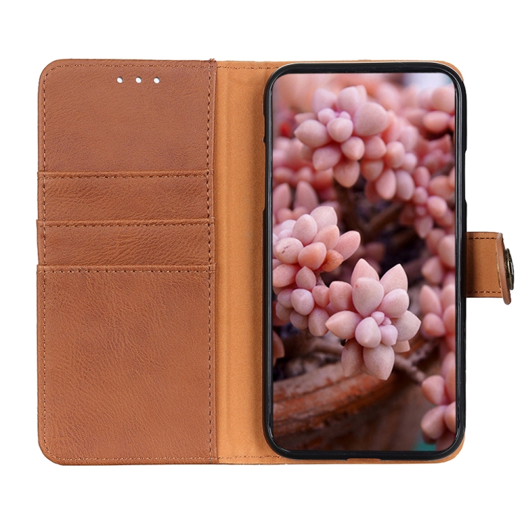 KHAZNEH KHAZNEH Xiaomi 12 Fodral Läder Brun