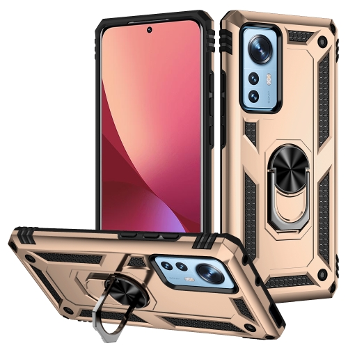  Xiaomi 12 Skal Shockproof Ring Guld