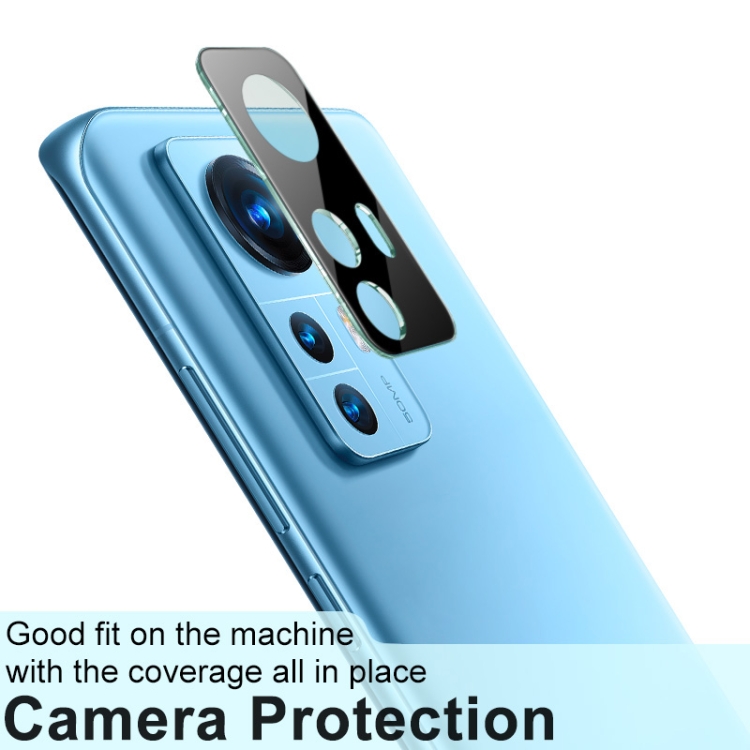 IMAK IMAK Xiaomi 12 Linsskydd Härdat Glas Svart