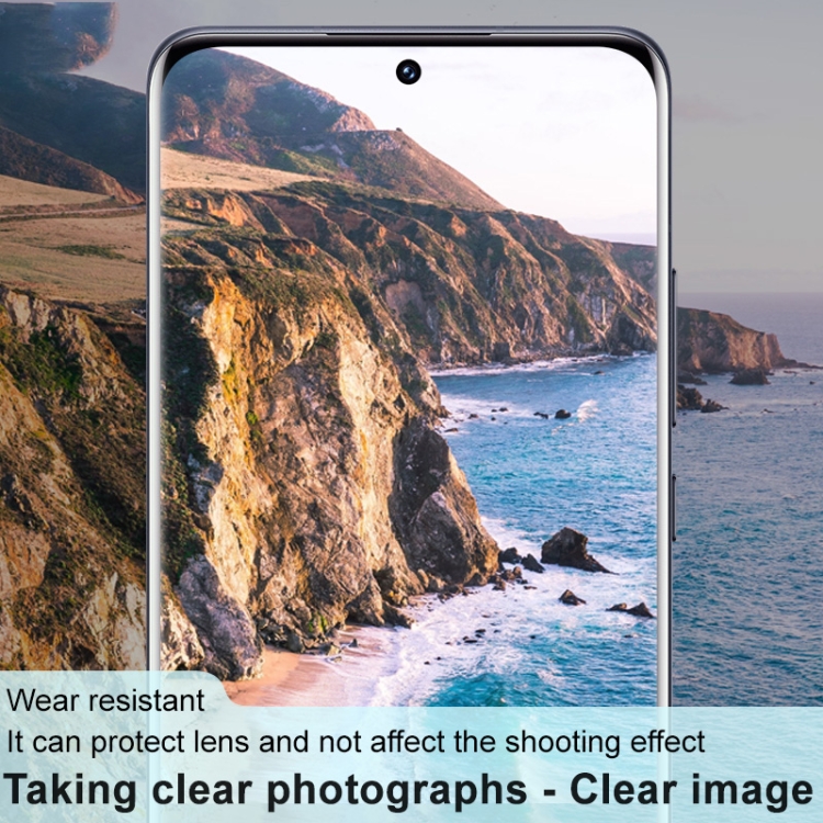 IMAK IMAK Xiaomi 12 Linsskydd Härdat Glas Svart
