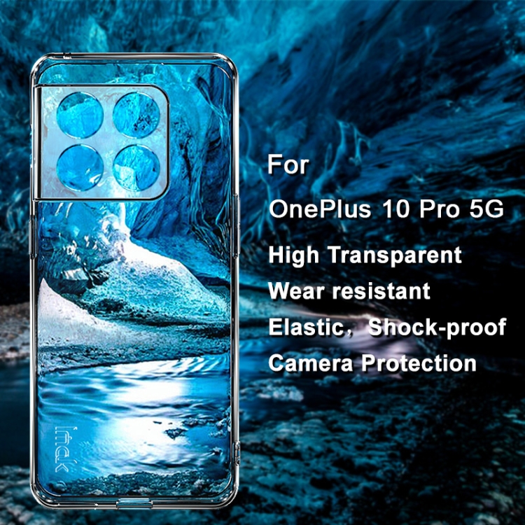IMAK IMAK OnePlus 10 Pro 5G Skal Transparent TPU