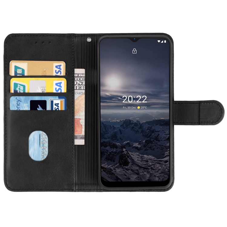  Nokia G11 / G21 Fodral Läder Svart