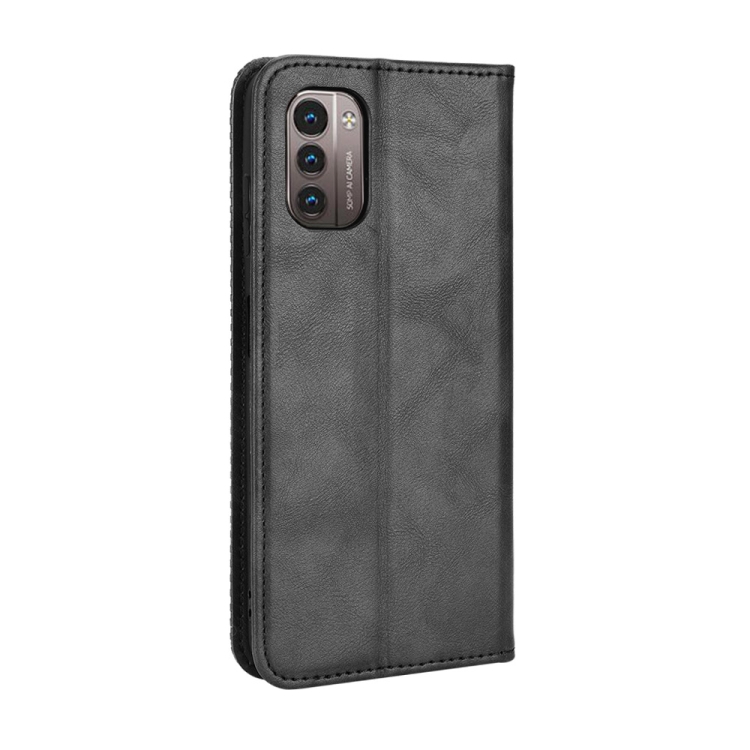  Nokia G11 / G21 Fodral Flip Retro Svart