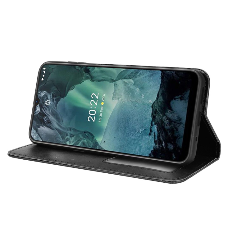  Nokia G11 / G21 Fodral Flip Retro Svart