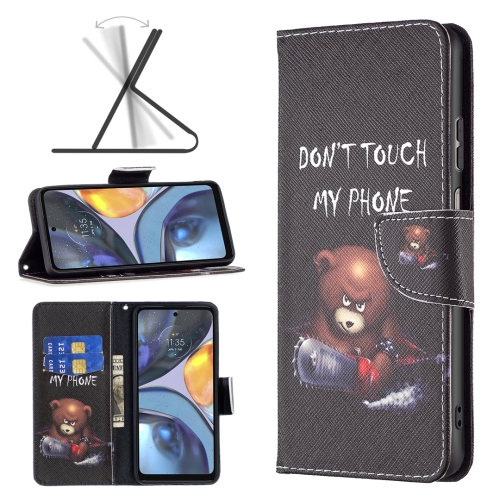  Motorola Moto G22 Fodral Tryck Dont Touch My Phone