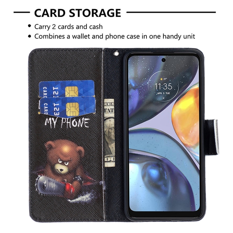  Motorola Moto G22 Fodral Tryck Dont Touch My Phone