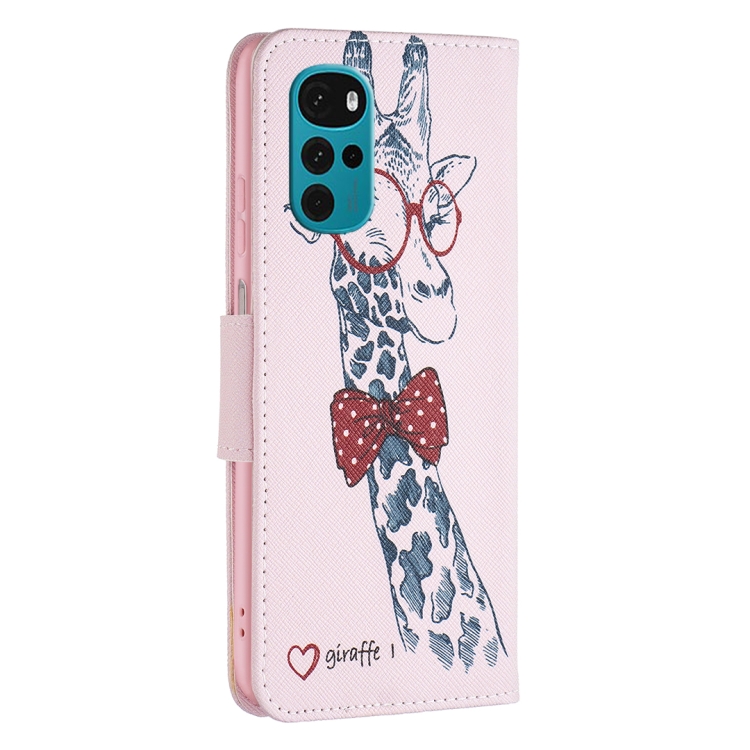  Motorola Moto G22 Fodral Tryck Giraff