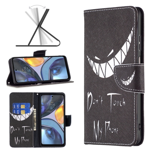  Motorola Moto G22 Fodral Tryck Dont Touch My Phone
