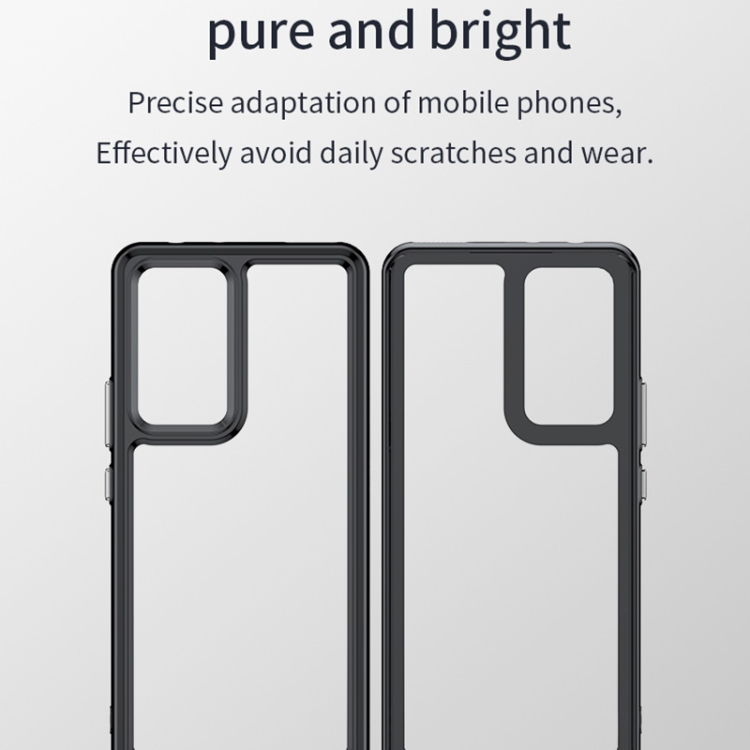  Xiaomi 12 Skal Hybrid Akryl Transparent/Svart