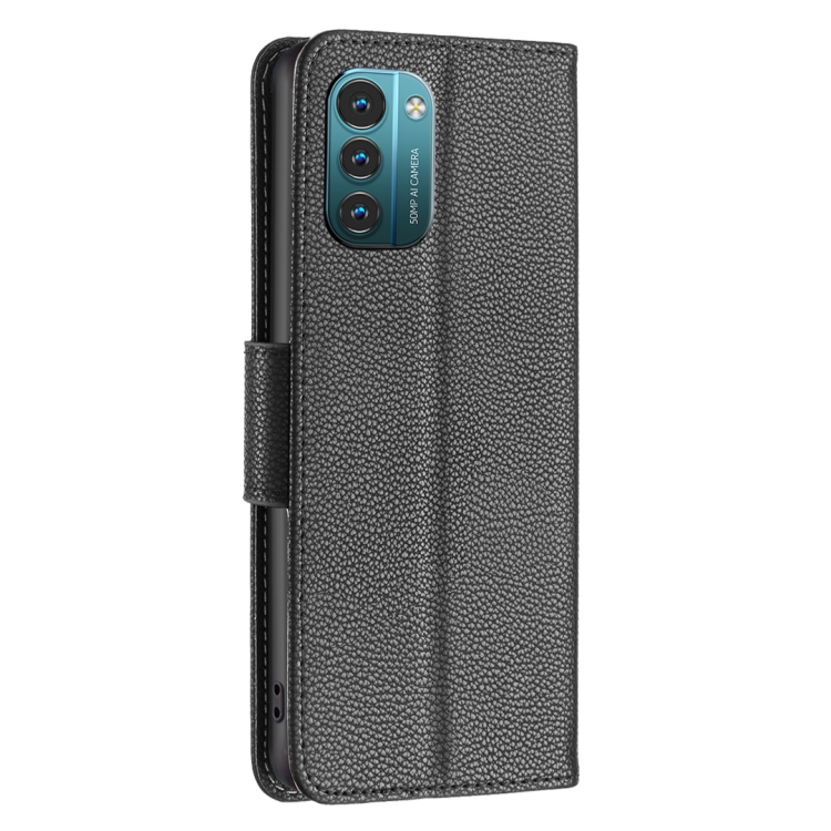  Nokia G11 / G21 Fodral Shark Litchi Svart