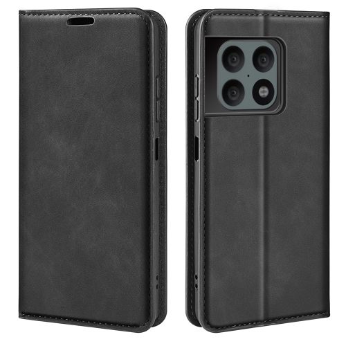  OnePlus 10 Pro 5G Fodral Retro Flip Svart
