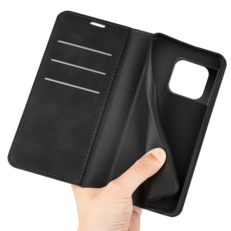  OnePlus 10 Pro 5G Fodral Retro Flip Svart