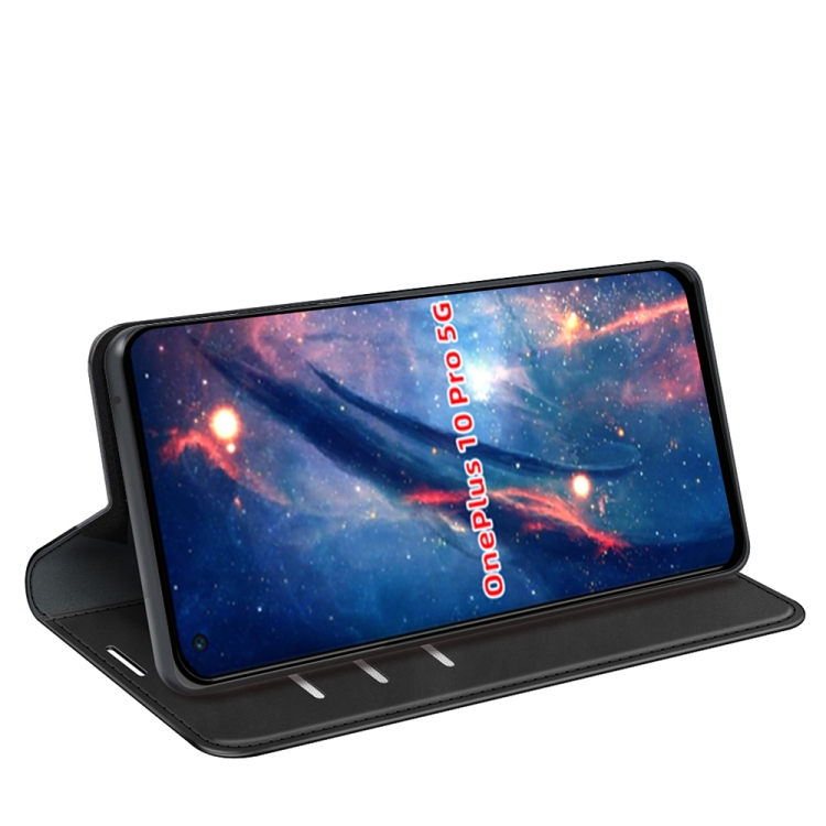  OnePlus 10 Pro 5G Fodral Retro Flip Svart
