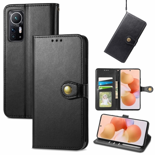  Xiaomi 12 Fodral Mässing Magnet Svart