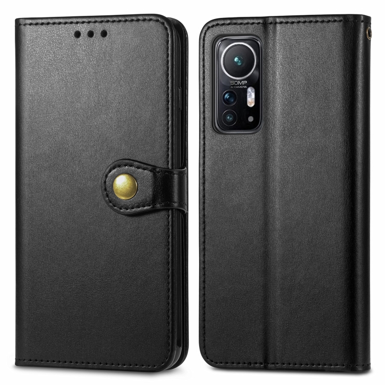  Xiaomi 12 Fodral Mässing Magnet Svart