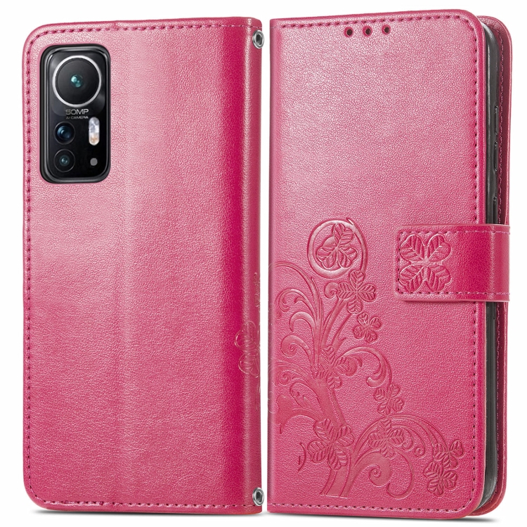  Xiaomi 12 Fodral Med Tryck Rosa