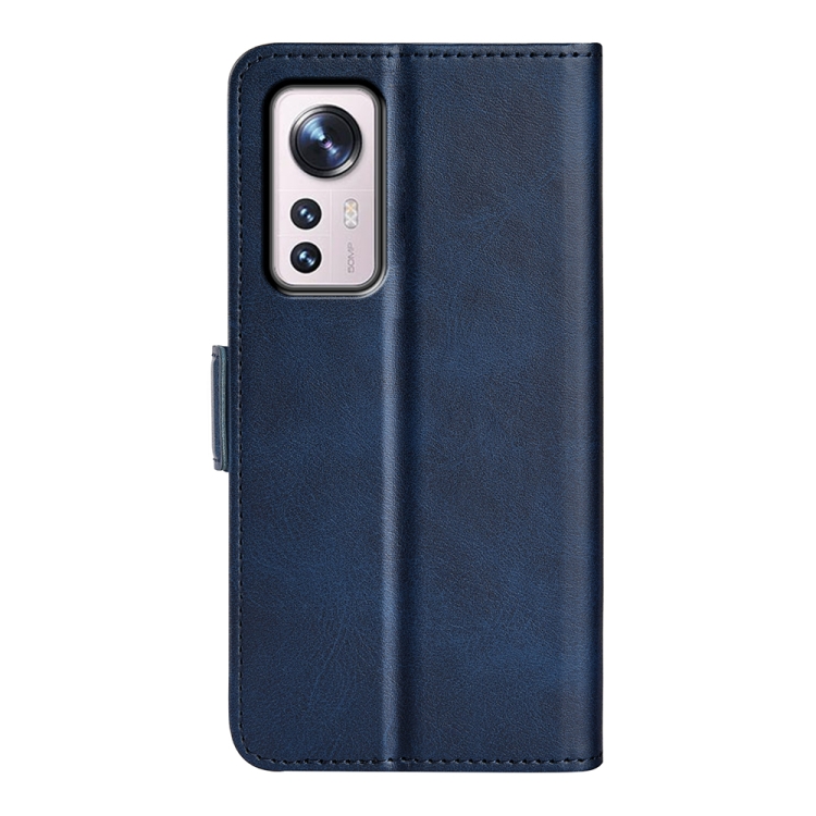  Xiaomi 12 Fodral Magnetisk Stängning Blå