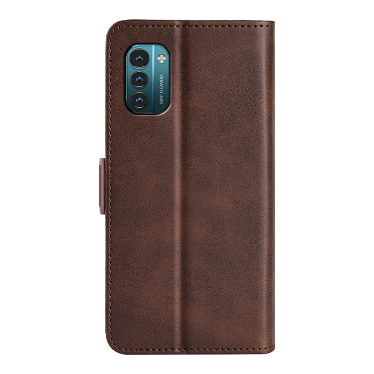  Nokia G11 / G21 Fodral Magnetisk Stängning Brun