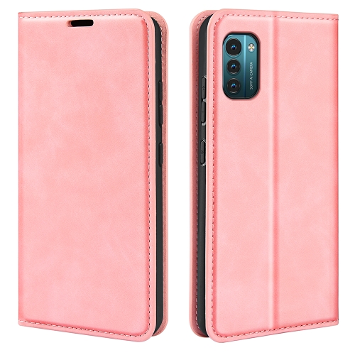  Nokia G11 / G21 Fodral Flip Skin Touch Rosa