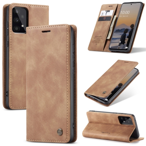 CASEME CASEME Samsung Galaxy A33 5G Fodral Retro Brun