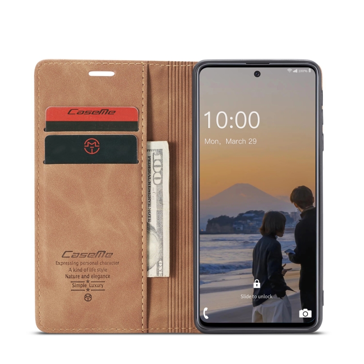 CASEME CASEME Samsung Galaxy A33 5G Fodral Retro Brun
