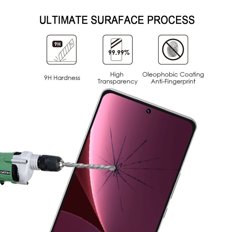  Xiaomi 12 Pro Skärmskydd Heltäckande Härdat Glas