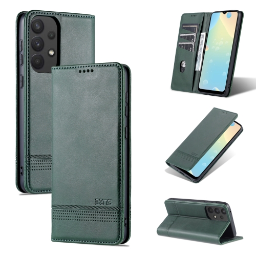 AZNS AZNS Samsung Galaxy A33 5G Fodral Flip Mörk Grön