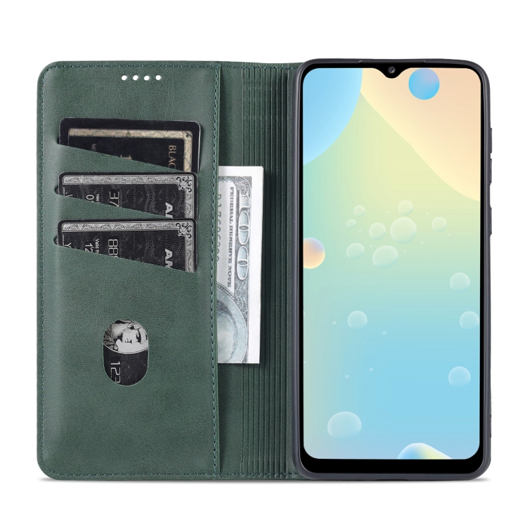 AZNS AZNS Samsung Galaxy A33 5G Fodral Flip Mörk Grön