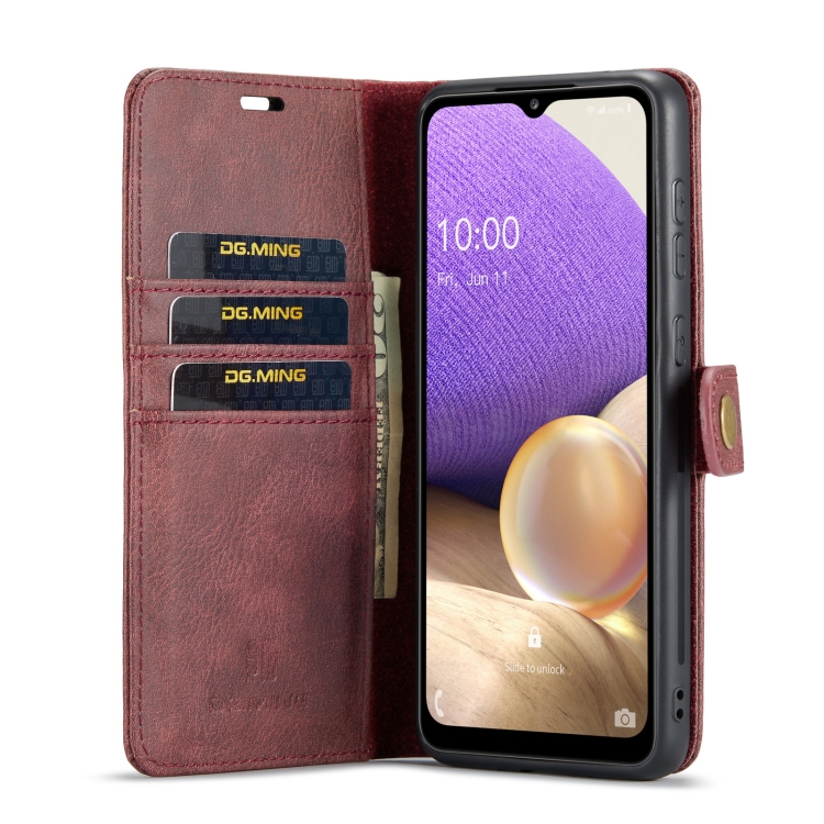 DG.MING DG.MING Samsung Galaxy A33 5G 2in1 Magnet Fodral / Skal Röd