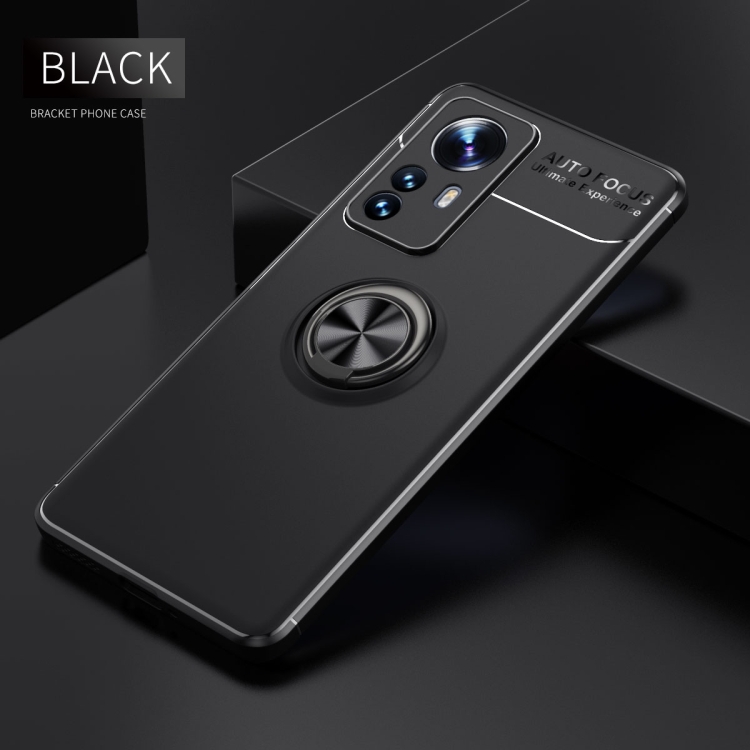  Xiaomi 12 Pro Skal Ring Svart